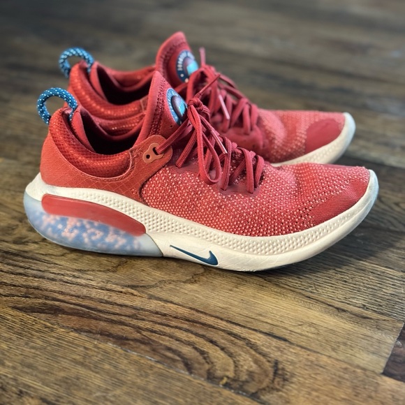 Nike Red and White Athletic Shoes - Picture 2 of 5